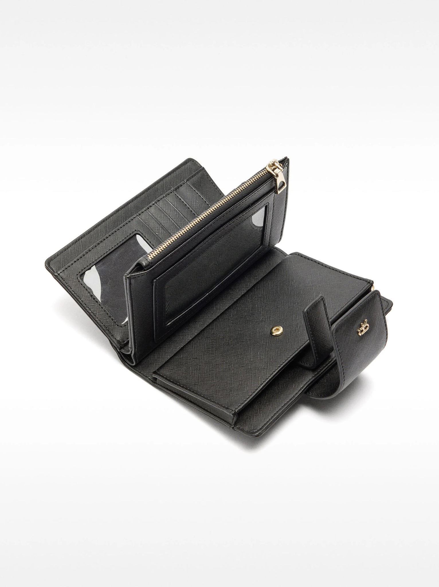 Cartera con asa de mano