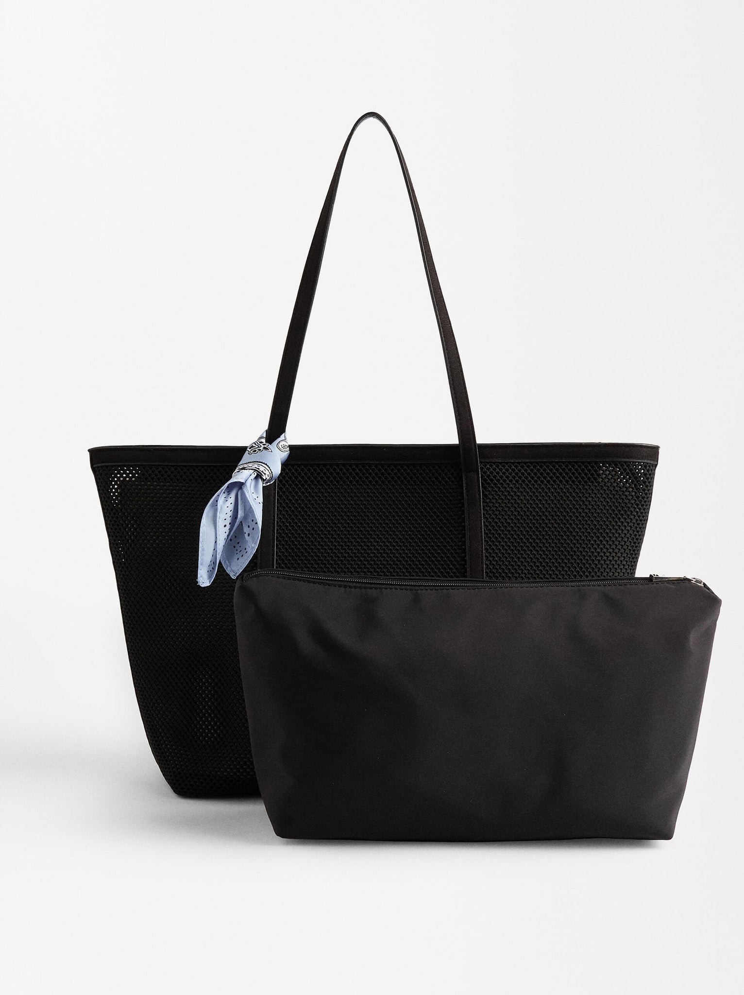 Bolso Shopper De Rejilla