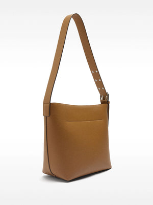 Bolso de hombro asa con tachuelas