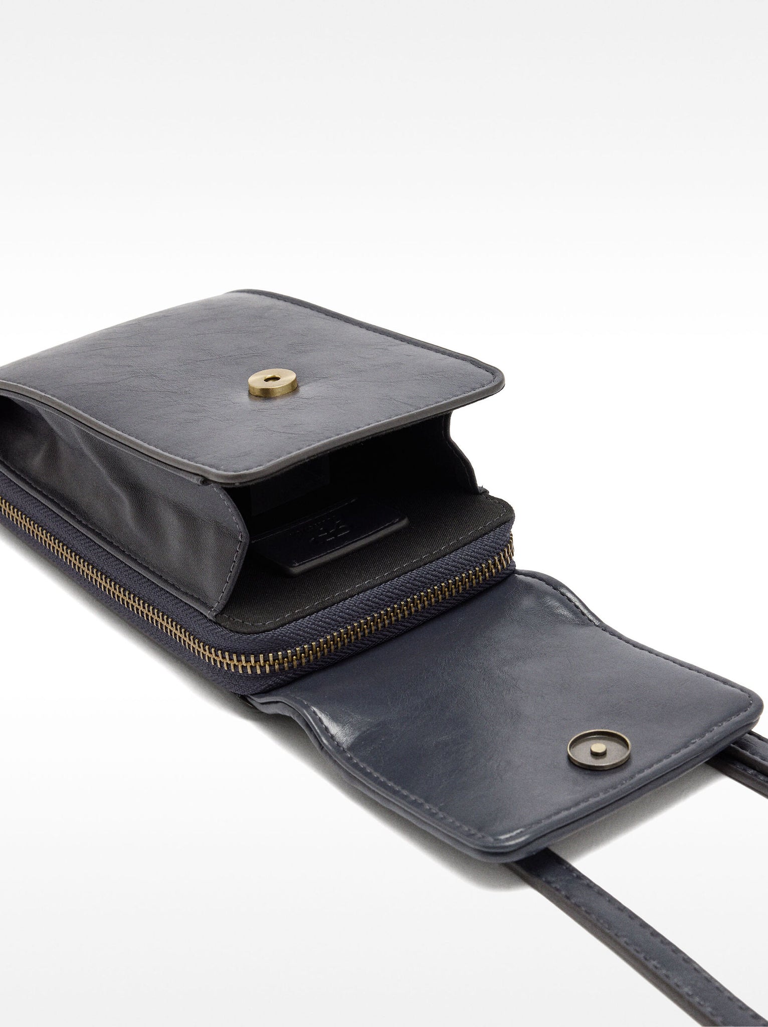 Bolsa para móvil de trenzado multicolor
