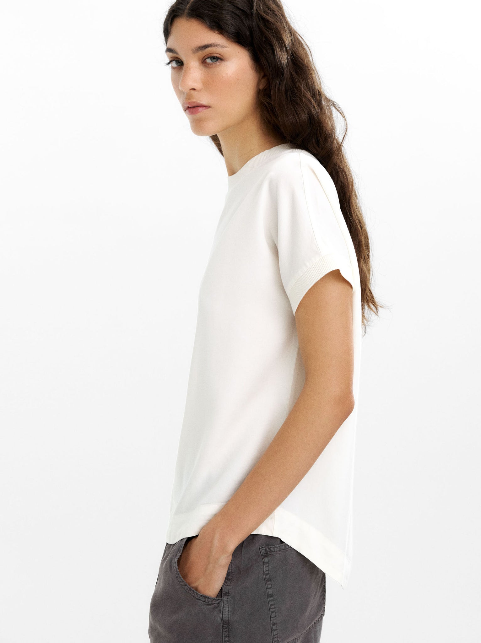 Camiseta 100 % lyocell