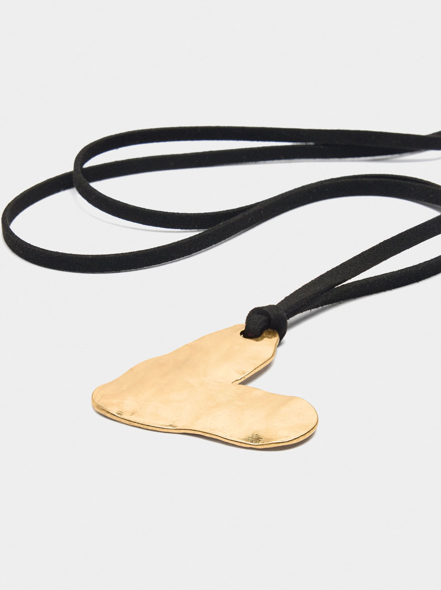 Collar colgante de corazón