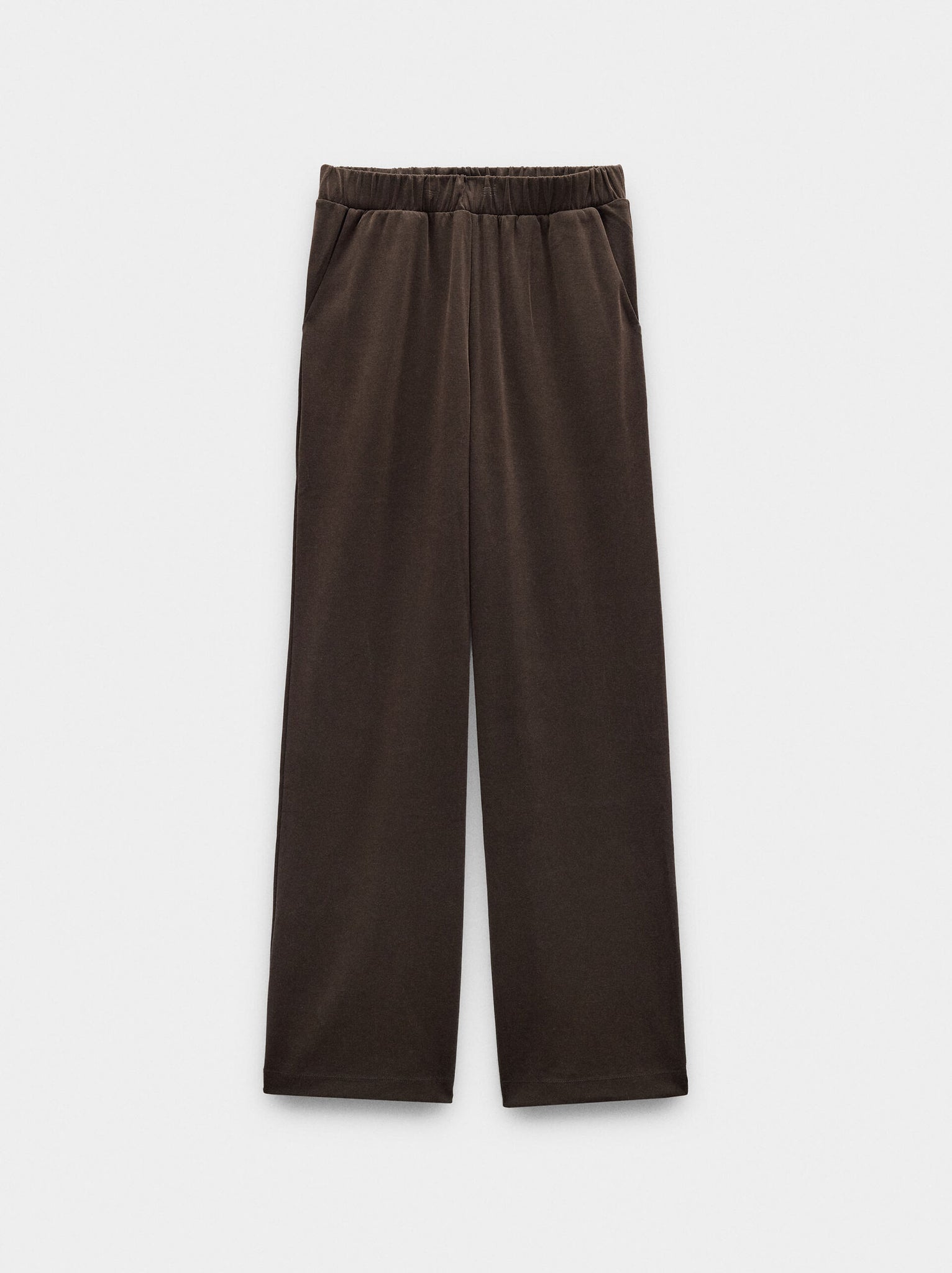 Pantalón con cintura elástica tacto suave