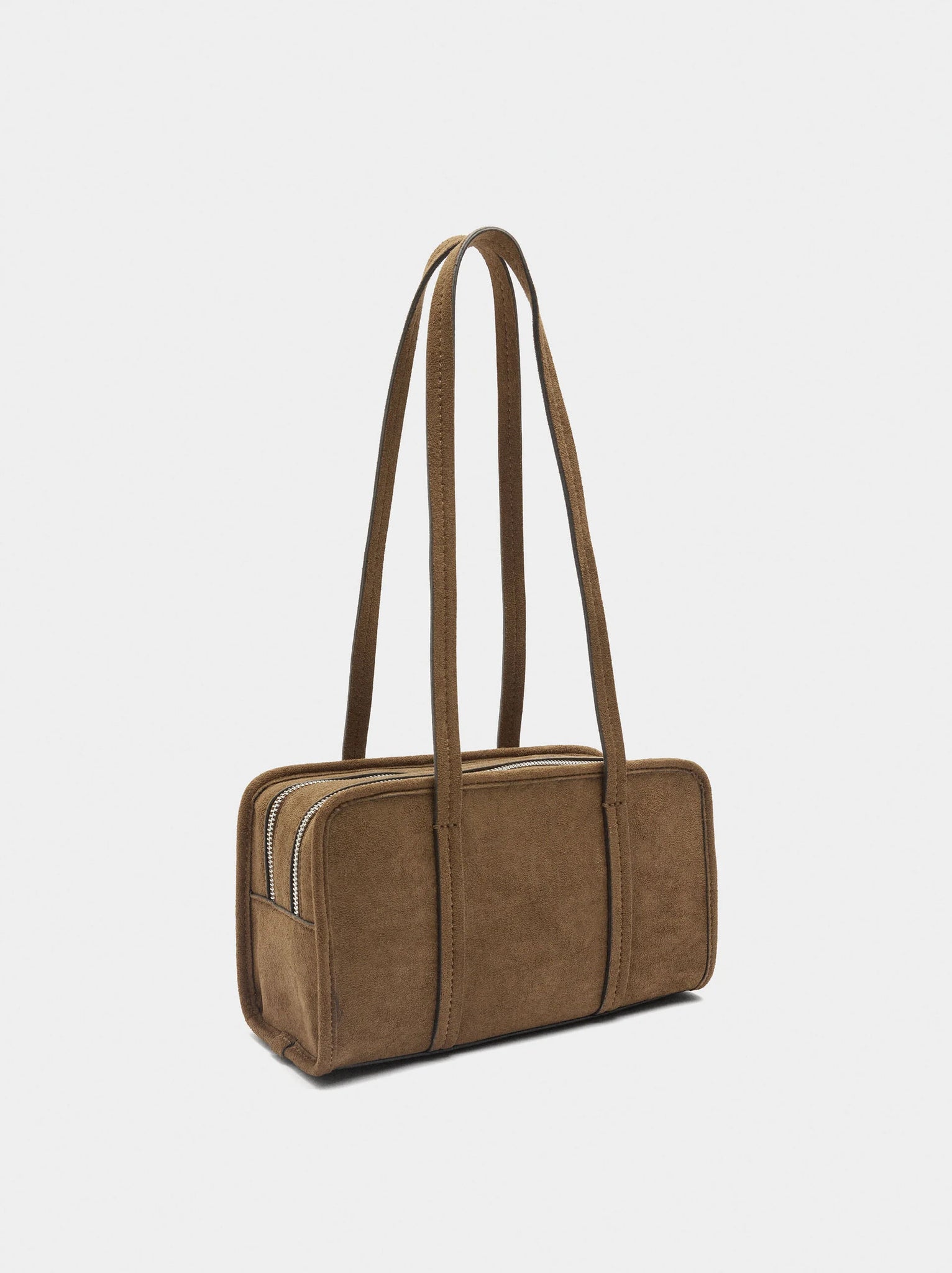 Bolso bowling efecto piel