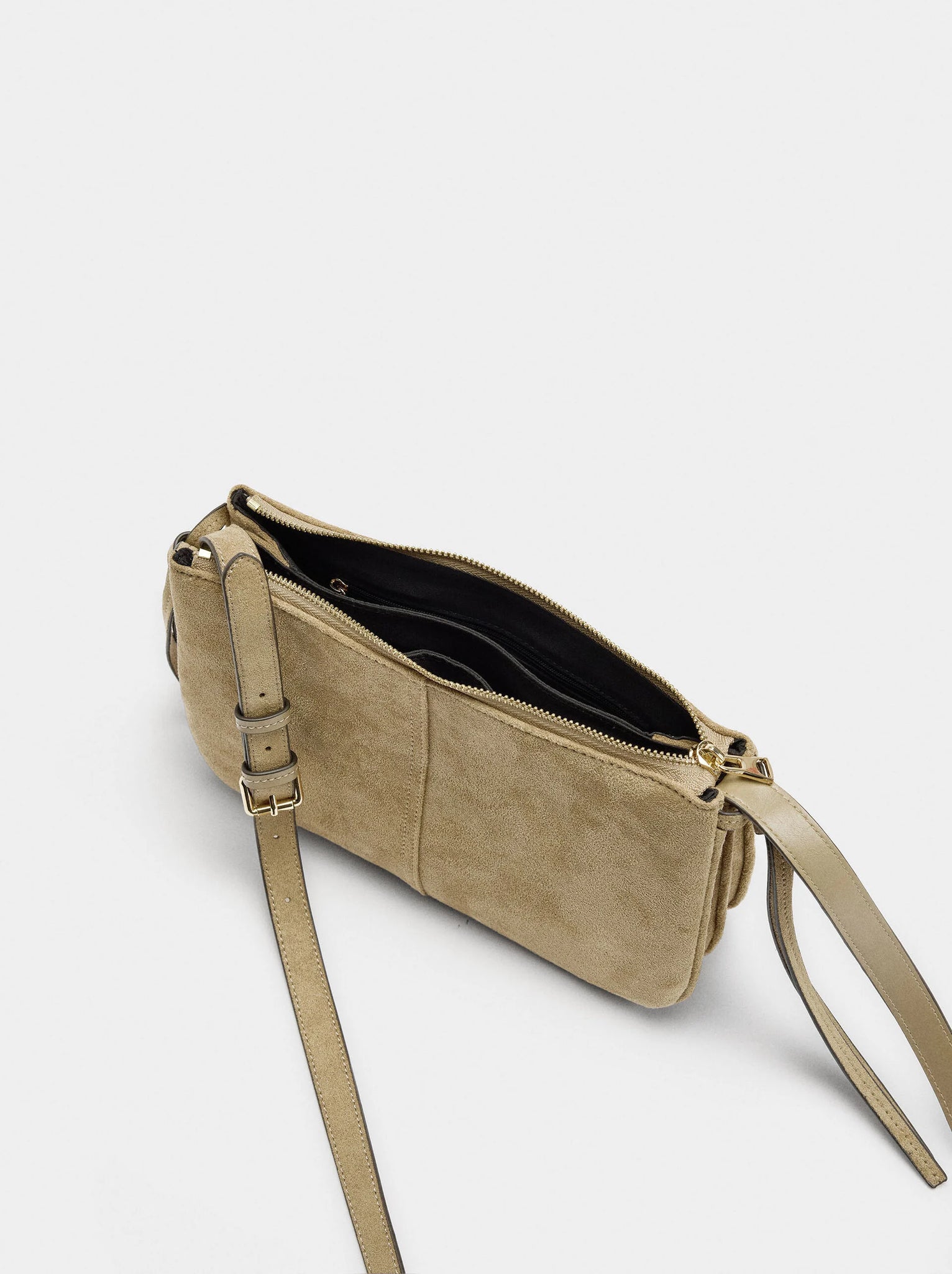 Bolso bandolera efecto ante