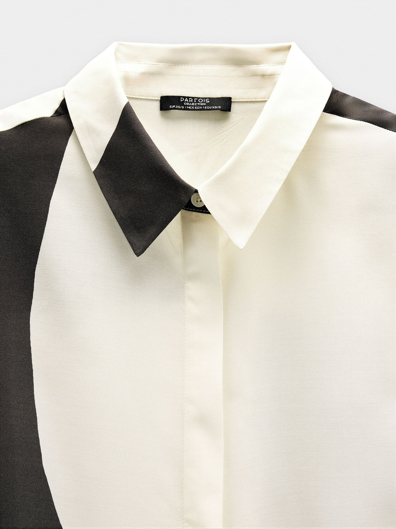 Vestido camisero estampado