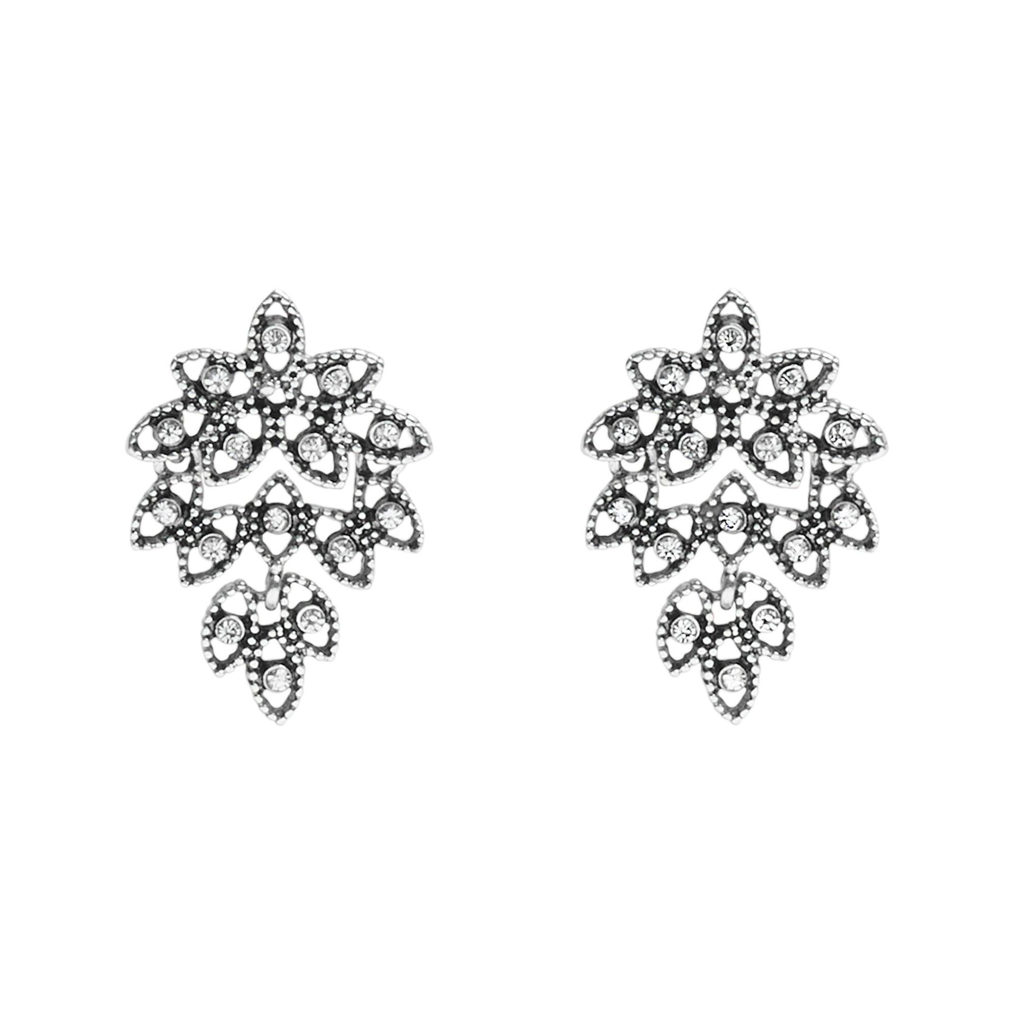 Pendientes Plateados