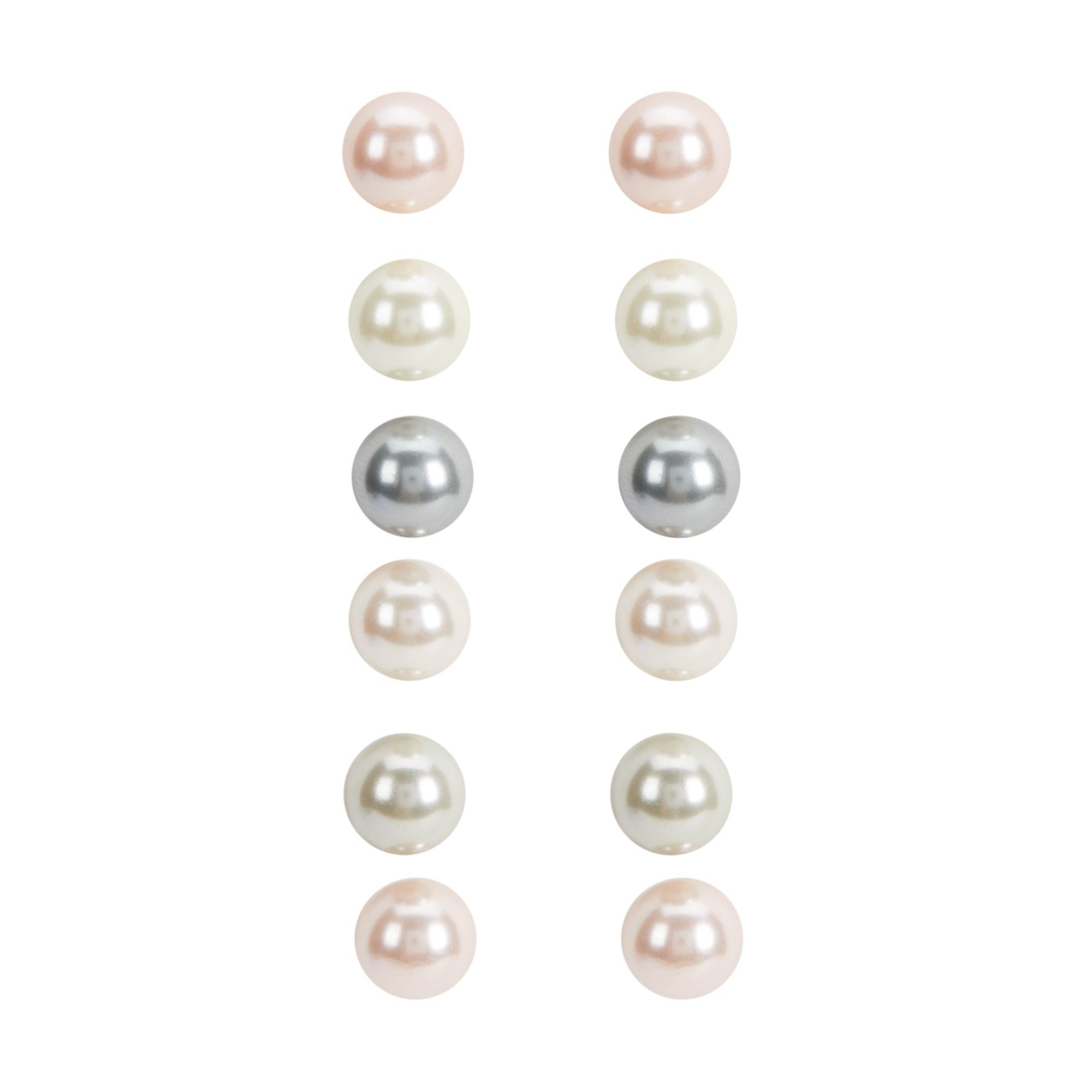 Conjunto De Pendientes Cortos Multicolor