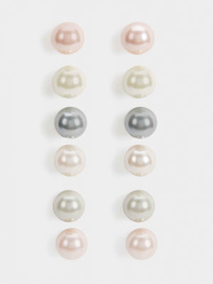 Set De Pendientes Cortos Perlas - Parfois Honduras Accesorios de mujer Honduras