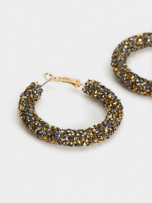 Aros Medianos Brillantes - Parfois Honduras Accesorios de mujer Honduras