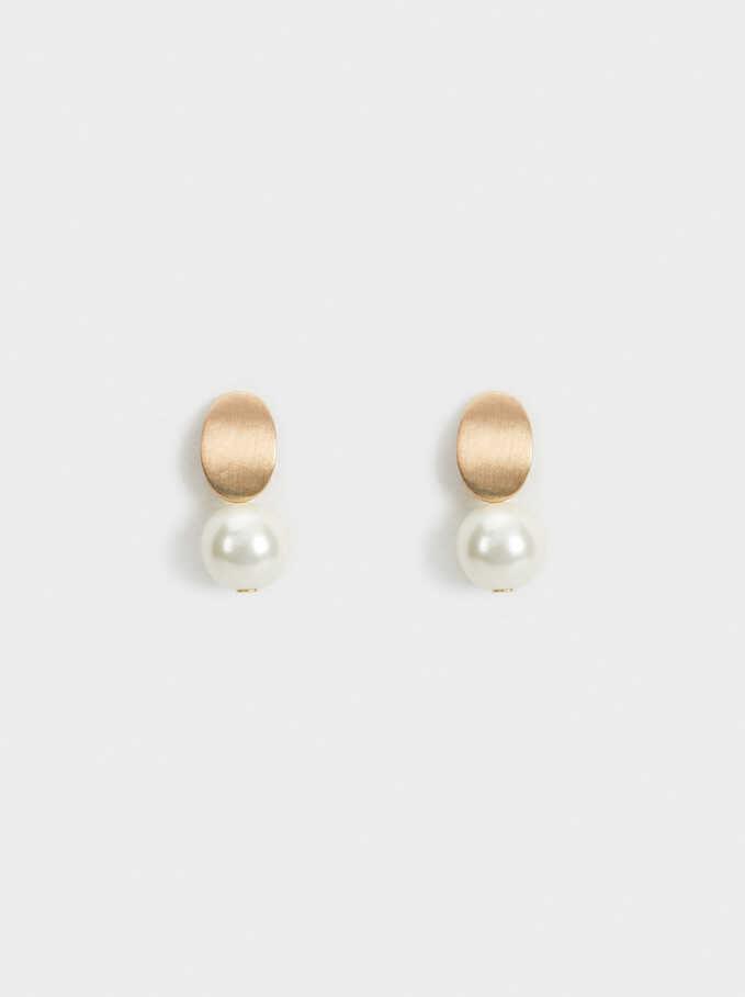 Pendientes Cortos Piedra Multicolor - Parfois Honduras Accesorios de mujer Honduras