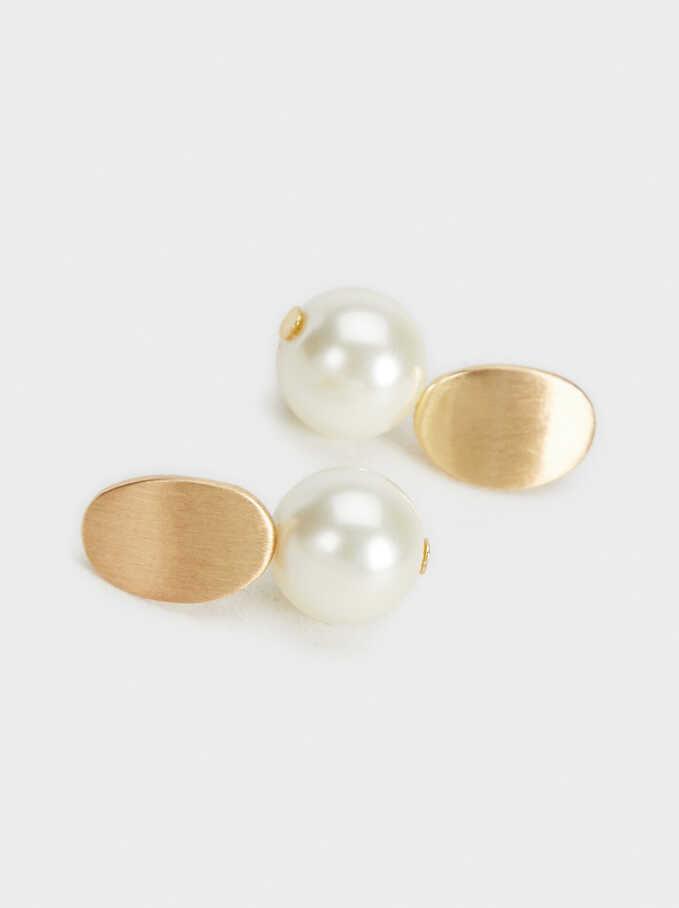 Pendientes Cortos Piedra Multicolor - Parfois Honduras Accesorios de mujer Honduras