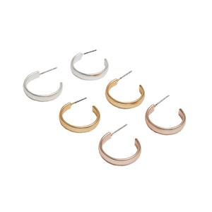 Conjunto De Aros Cortos Multicolor - Parfois Guatemala Accesorios de mujer Guatemala
