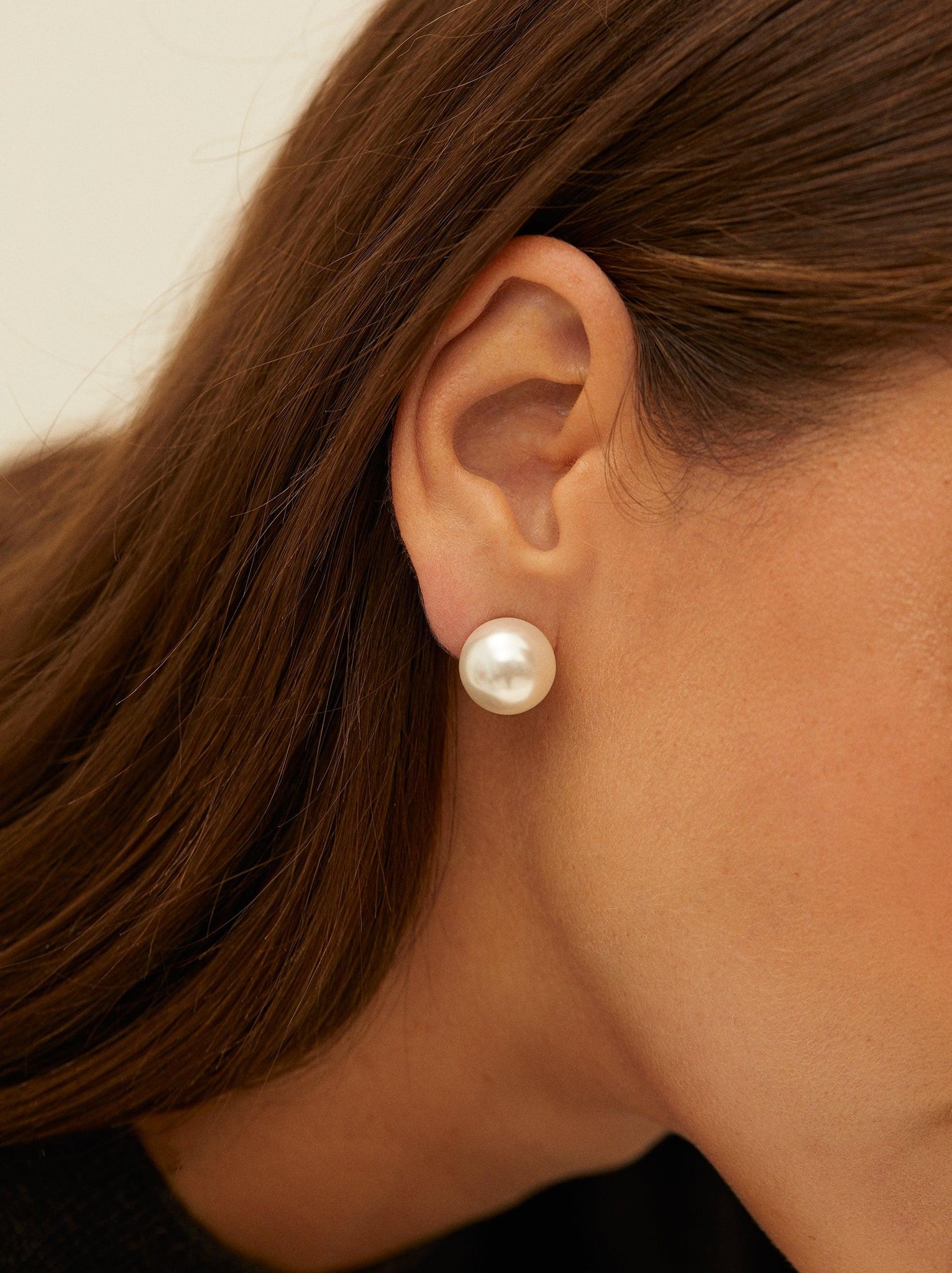 Pendientes Cortos Perla