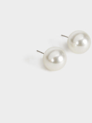 Pendientes Cortos Perla - Parfois Guatemala Accesorios de mujer Guatemala