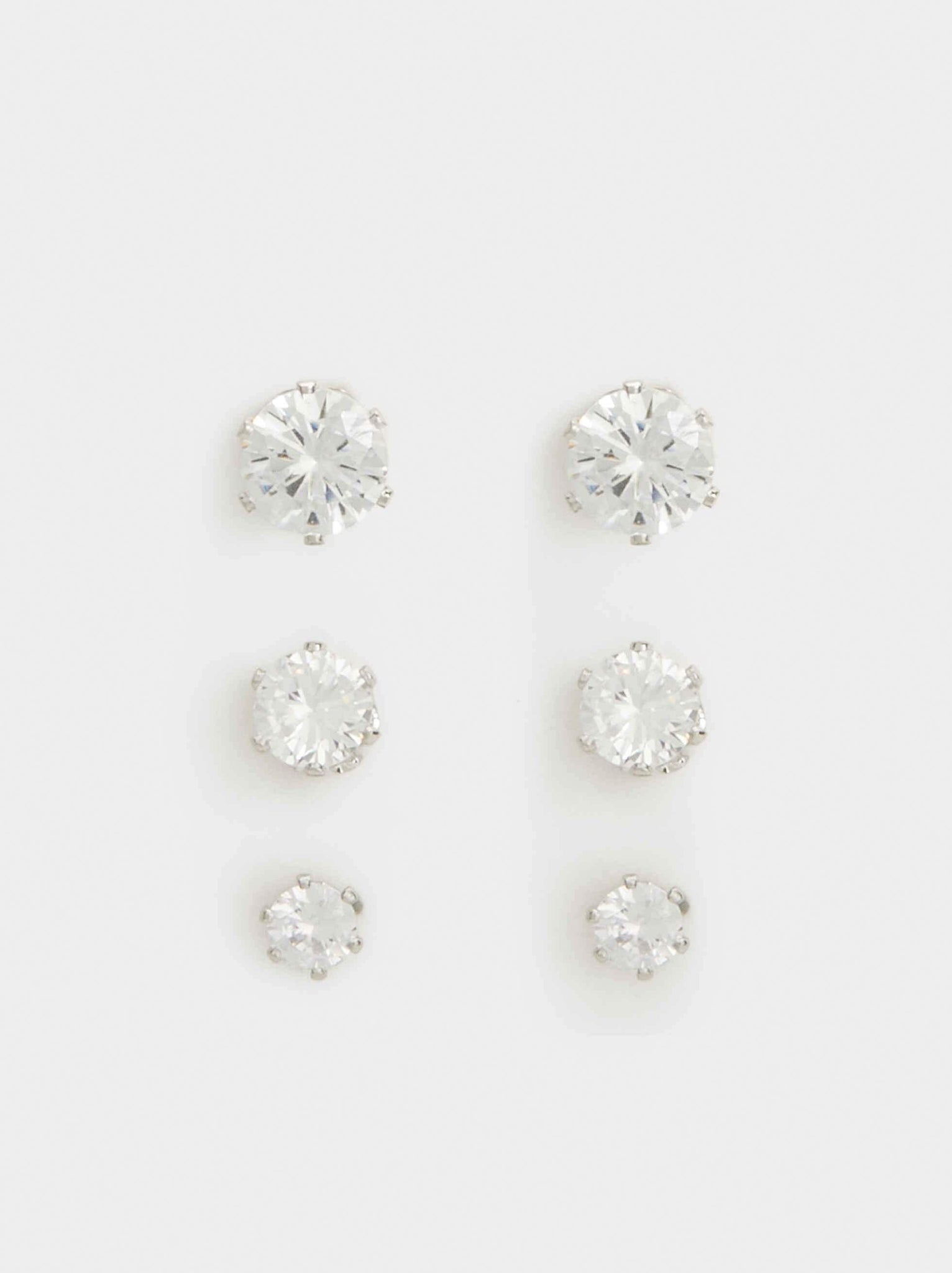 Set De Pendientes Cortos Brillantes - Parfois Honduras Accesorios de mujer Honduras