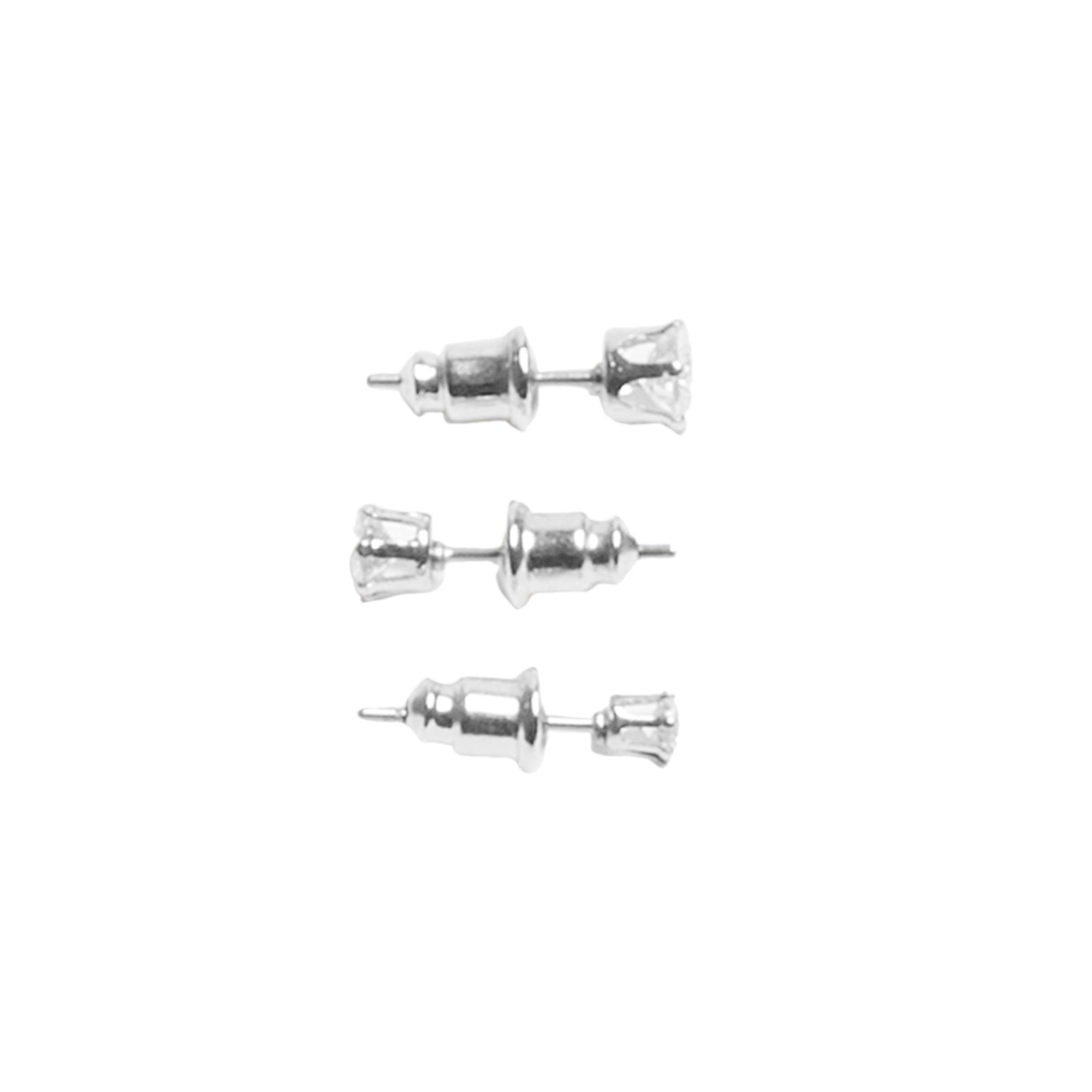 Conjunto De Pendientes Cortos Con Cristales - Parfois Guatemala Accesorios de mujer Guatemala