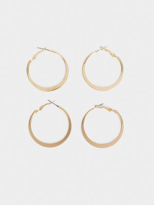 Set De Aros Medianos Básicos - Parfois Honduras Accesorios de mujer Honduras