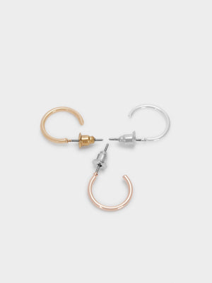Set De Aros Pequeños Básicos - Parfois Guatemala Accesorios de mujer Guatemala