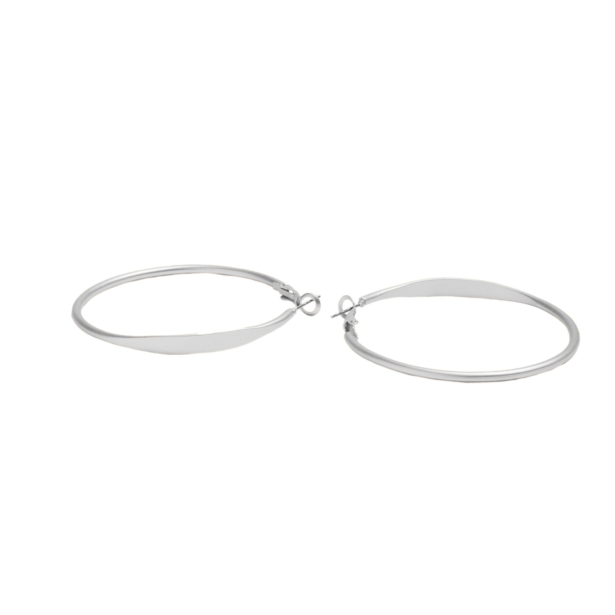 Pendientes De Aro Largos Plateados - Parfois Guatemala Accesorios de mujer Guatemala