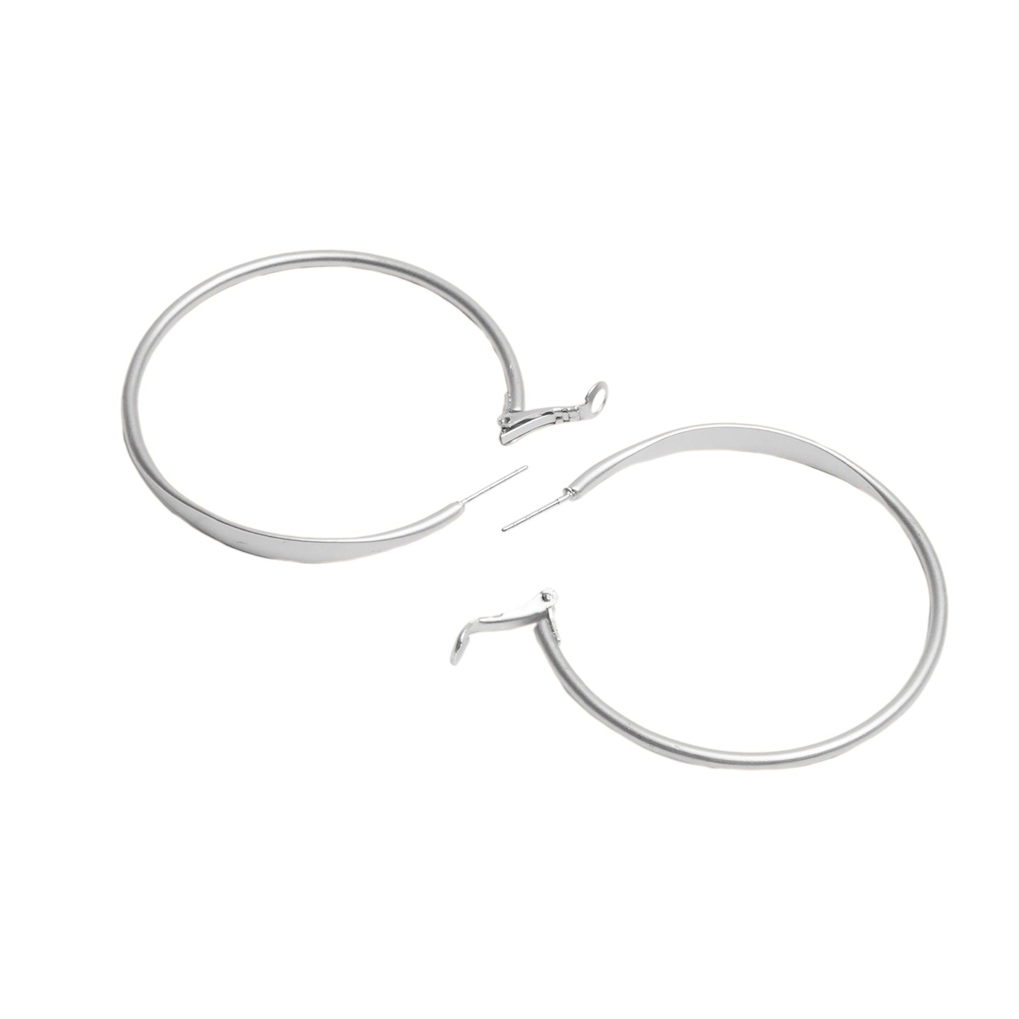 Pendientes De Aro Largos Plateados - Parfois Honduras Accesorios de mujer Honduras