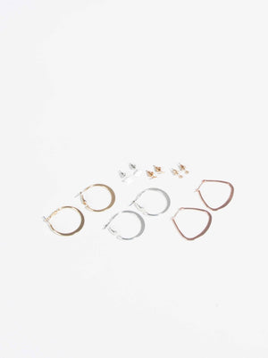 Set De Pendientes Básicos - Parfois Honduras Accesorios de mujer Honduras