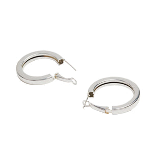 Pendientes De Aro Cortos Plateados - Parfois Guatemala Accesorios de mujer Guatemala