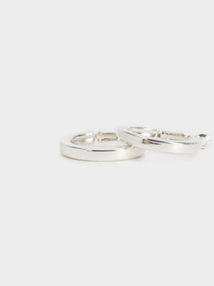 Pendientes De Aro Cortos Plateados - Parfois Guatemala Accesorios de mujer Guatemala