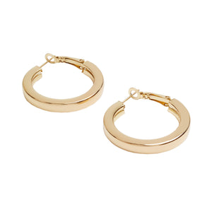 Pendientes De Aro Cortos Dorados - Parfois Guatemala Accesorios de mujer Guatemala