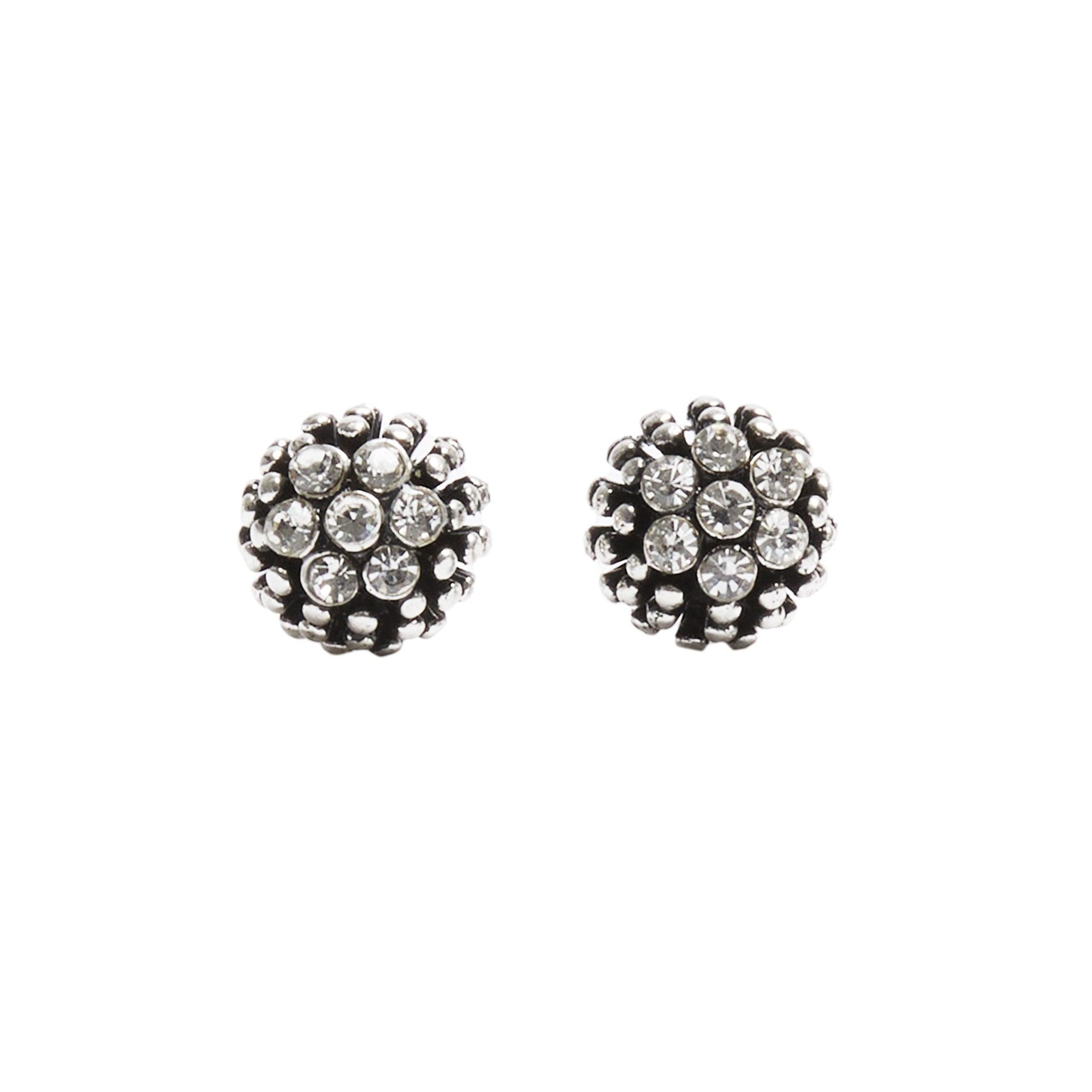 Pendientes Cortos Plateados