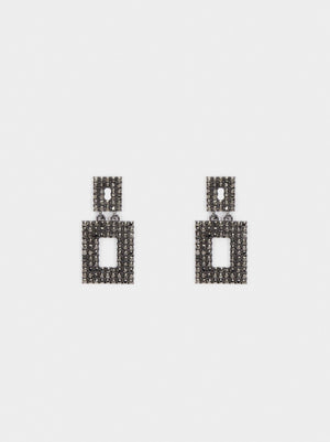 Pendientes Medianos Cosmic Pink Brillantes - Parfois Honduras Accesorios de mujer Honduras