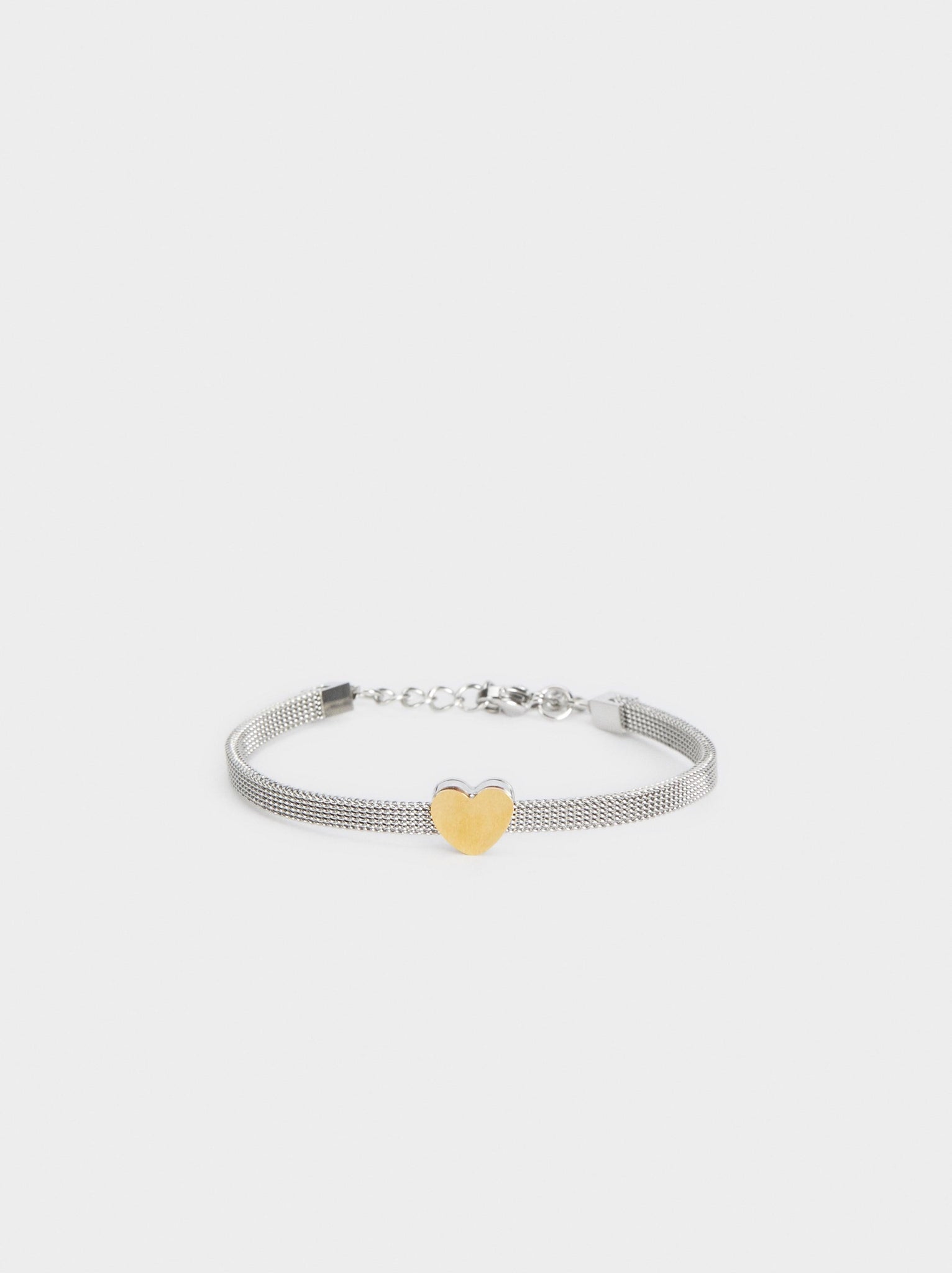 Pulsera De Acero Corazón