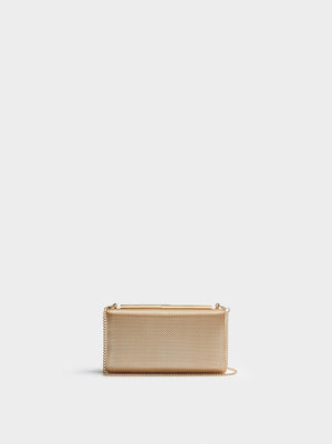 Clutch De Fiesta Con Asa De Cadena
