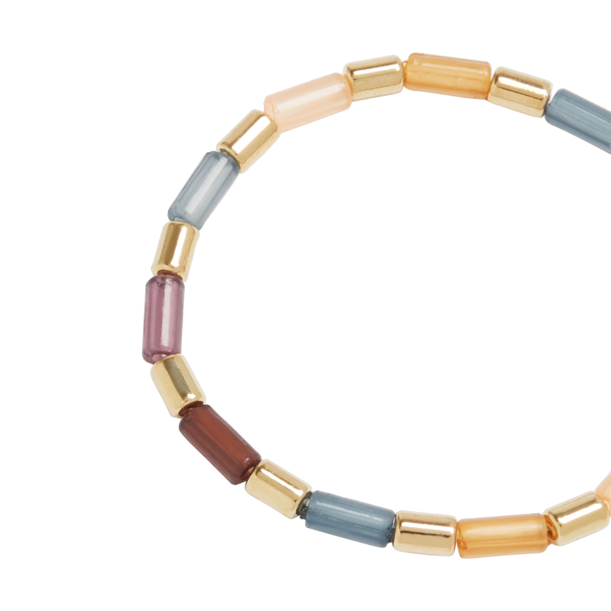Pulsera Elástica Con Resina